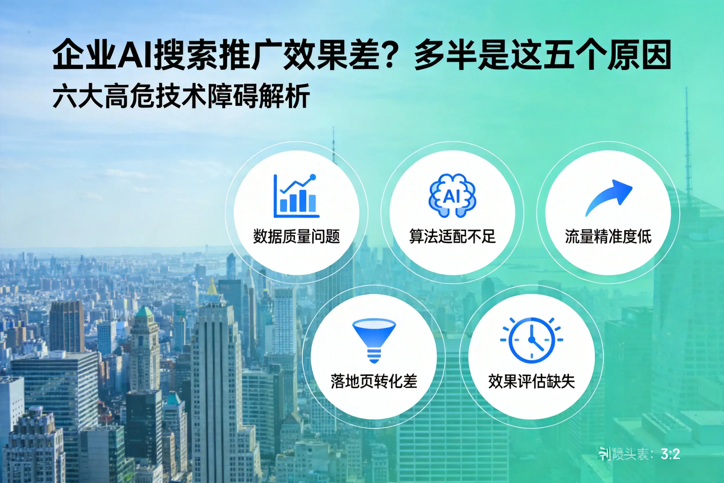 东河企业AI搜索推广效果差?多半是这五个原因